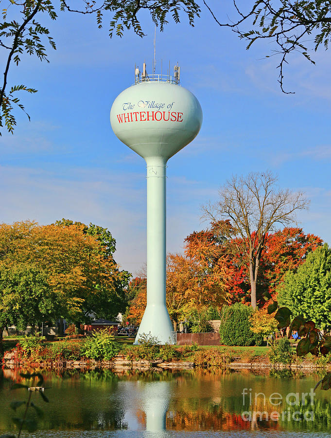Whitehouse Water Tower  6036 Photograph by Jack Schultz