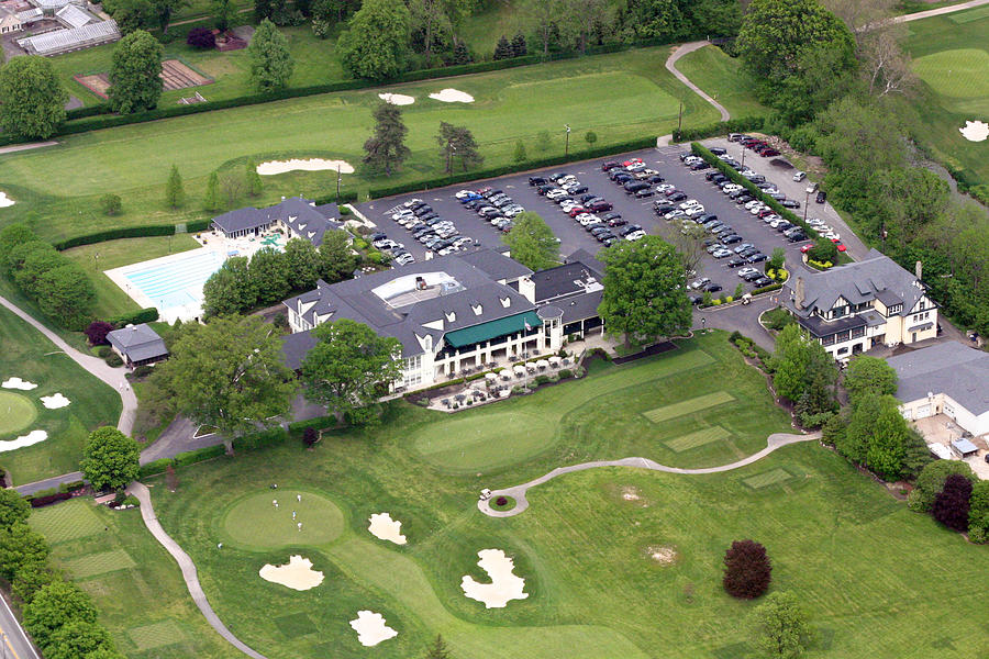 Whitemarsh Valley Country Club Whitemarsh Township Pennsylvania Photograph by Duncan Pearson