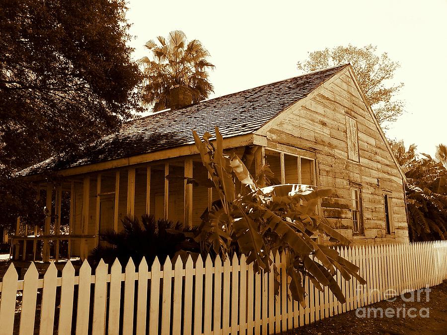 Whiteny Plantation Overseer House In Wallace Louisiana Photograph
