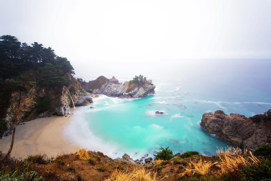 Whiteout In Big Sur  Photograph by Adrian Blair