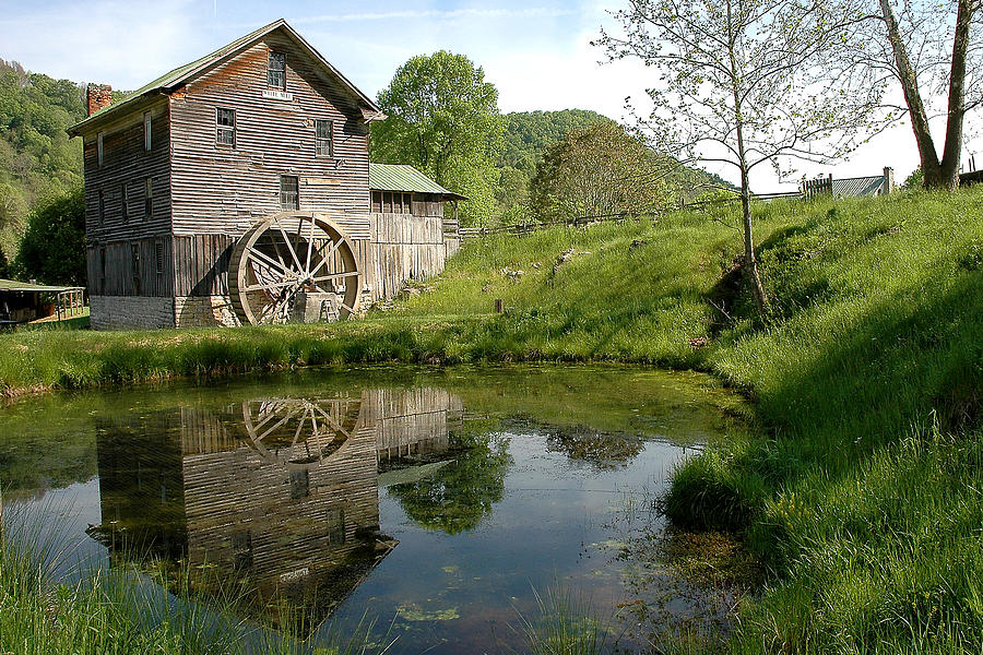 Whites Mill Photograph by Alan Lenk