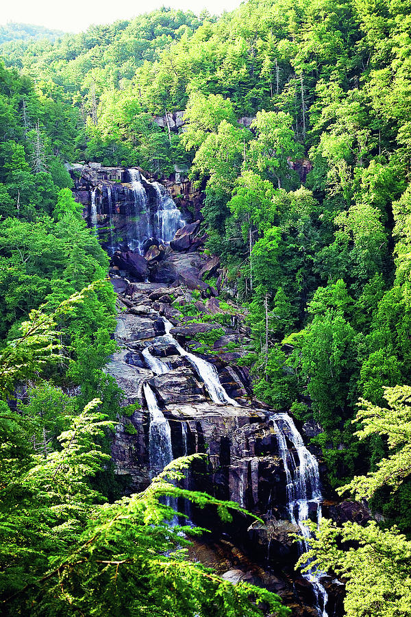 Whitewater Falls 3 Photograph by Megan Swormstedt