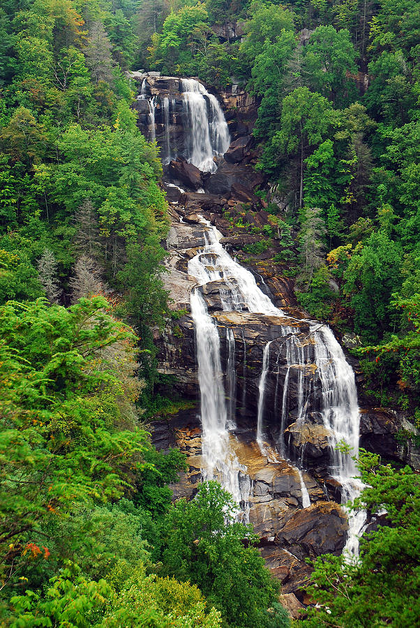 Waterfall Photograph - Whitewater Falls by James Kirkikis