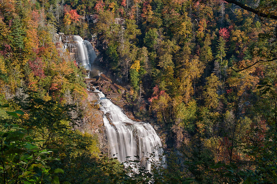 Whitewater Falls, North Carolina Photograph by David Courtenay | Fine ...