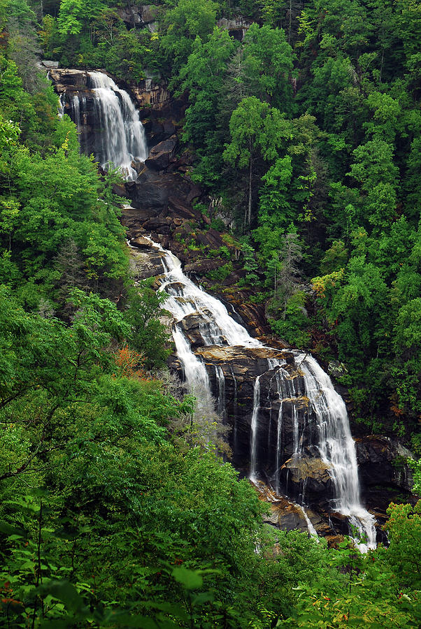 Whitewater Falls, North Carolina Photograph by James Kirkikis
