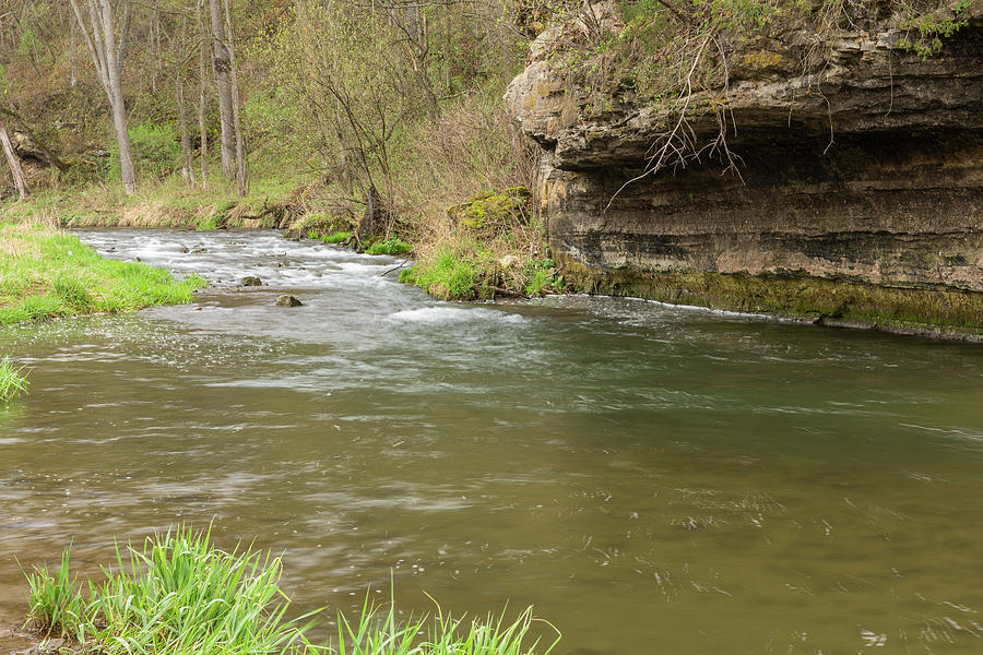 Nature Photograph - Whitewater River Spring 42 by John Brueske