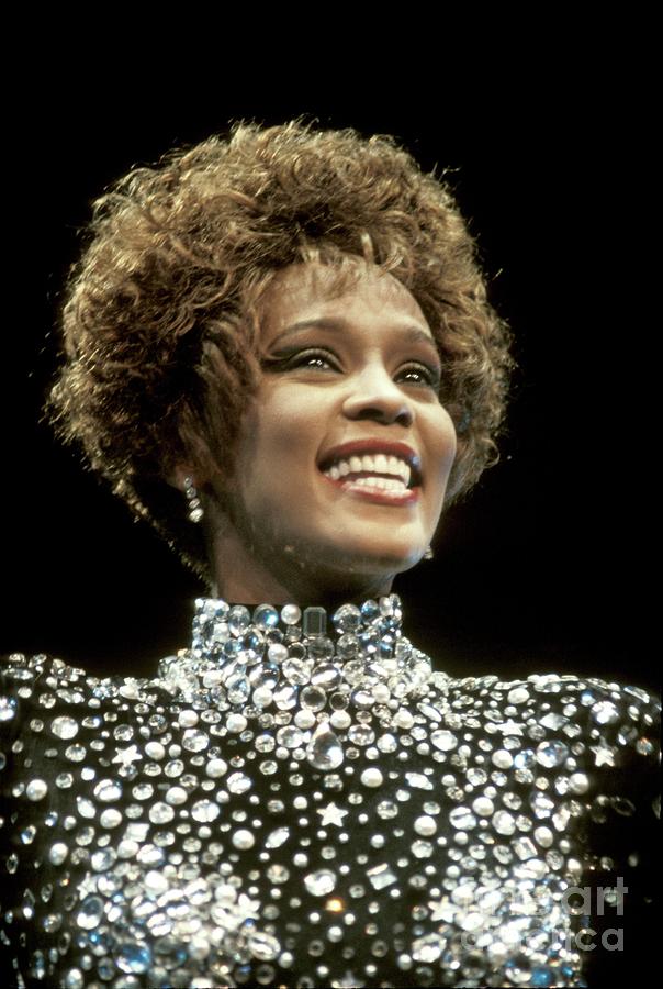 Whitney Houston Photograph - Whitney Houston by Concert Photos