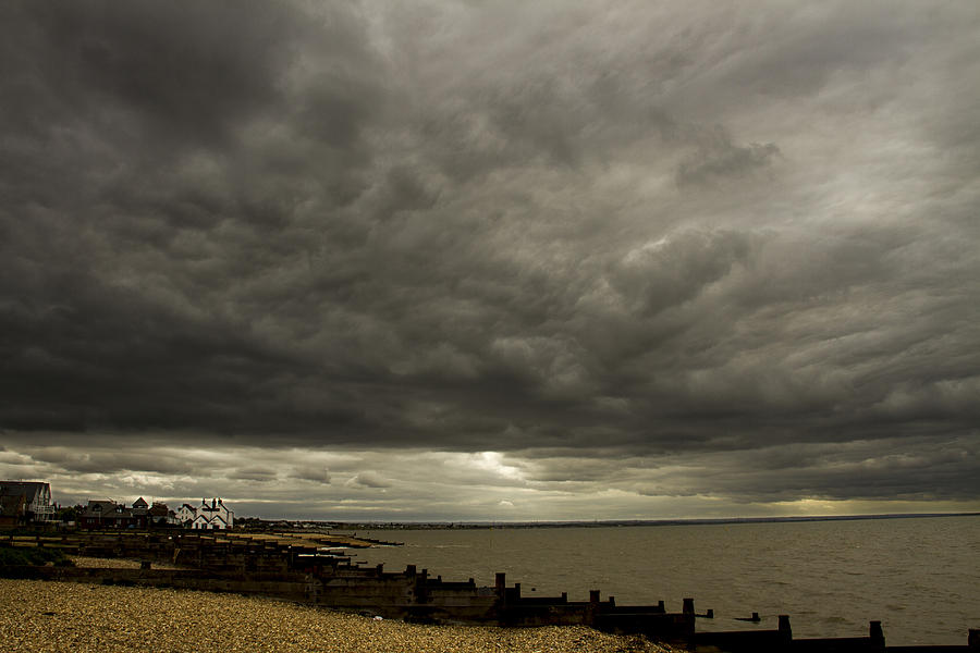 Whitstable fishing village Photograph by David French