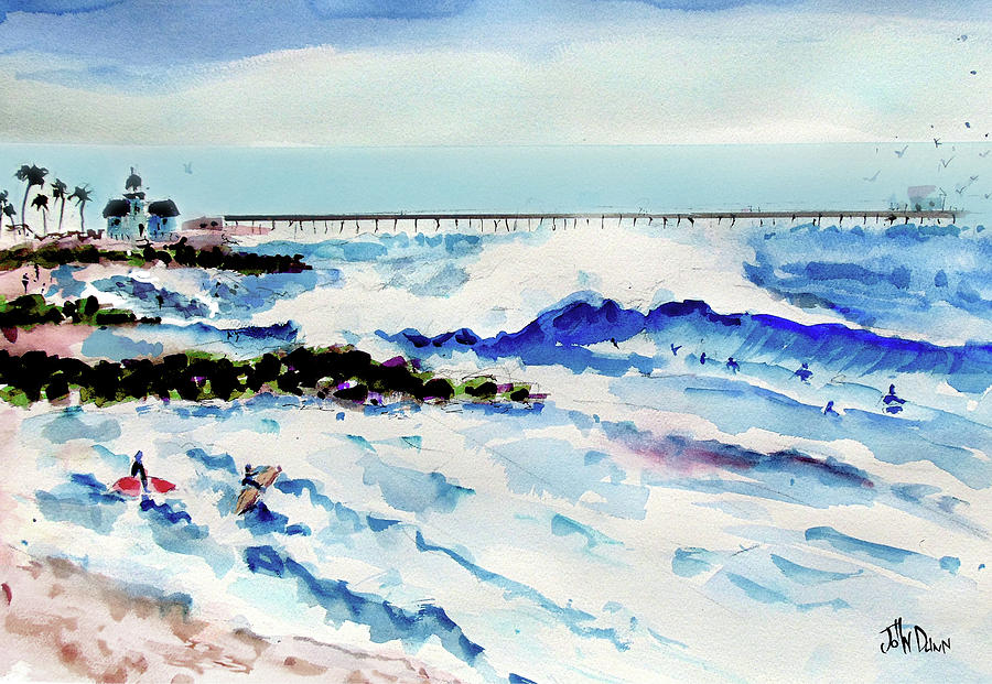 Echo Beach Painting by John Dunn