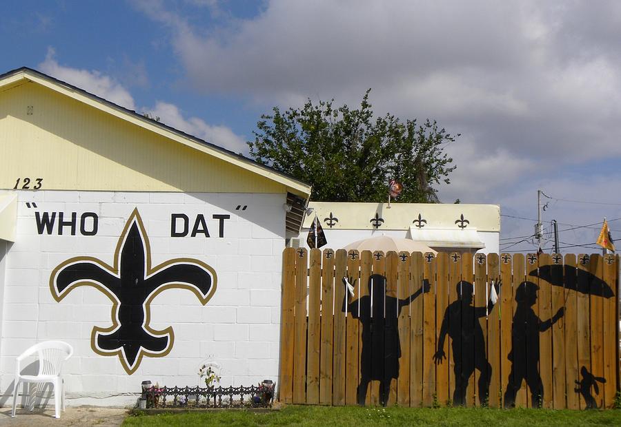 New Orleans Home Who Dat Photograph