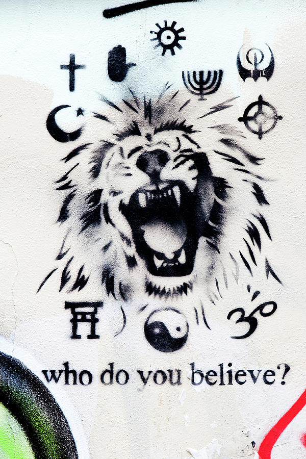 Who Do You Believe Photograph by Art Block Collections