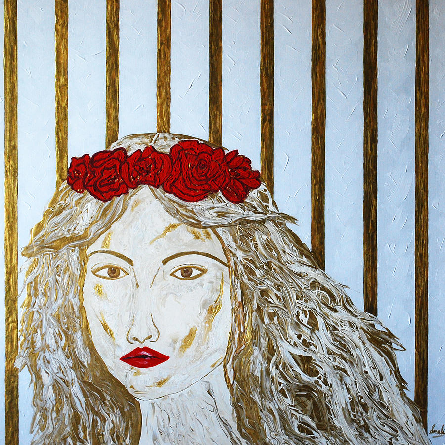 Who is she? Painting by Sonali Kukreja