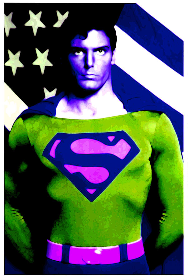 Who is Superman Digital Art by Saad Hasnain