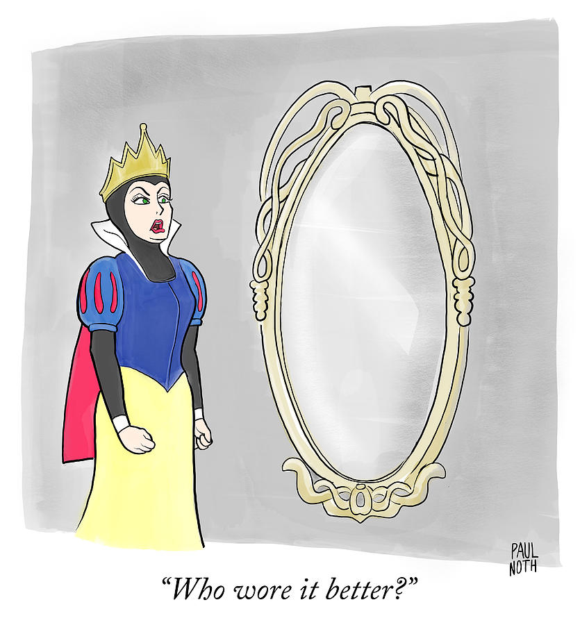 Who Wore It Better Drawing by Paul Noth Who Wore It Better Drawing by Paul Noth