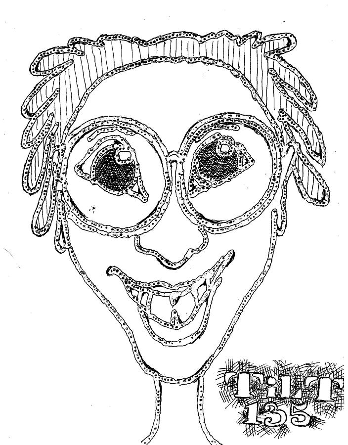 Whoopi Drawing by William Tilton