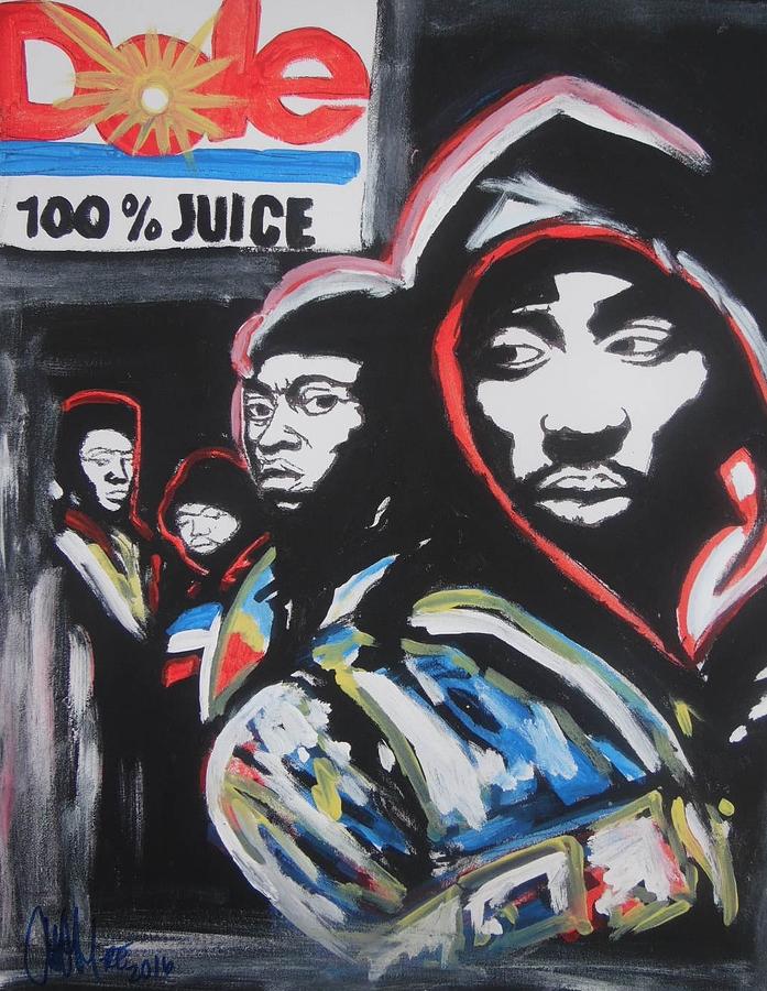 Whos Got Juice Painting by Antonio Moore