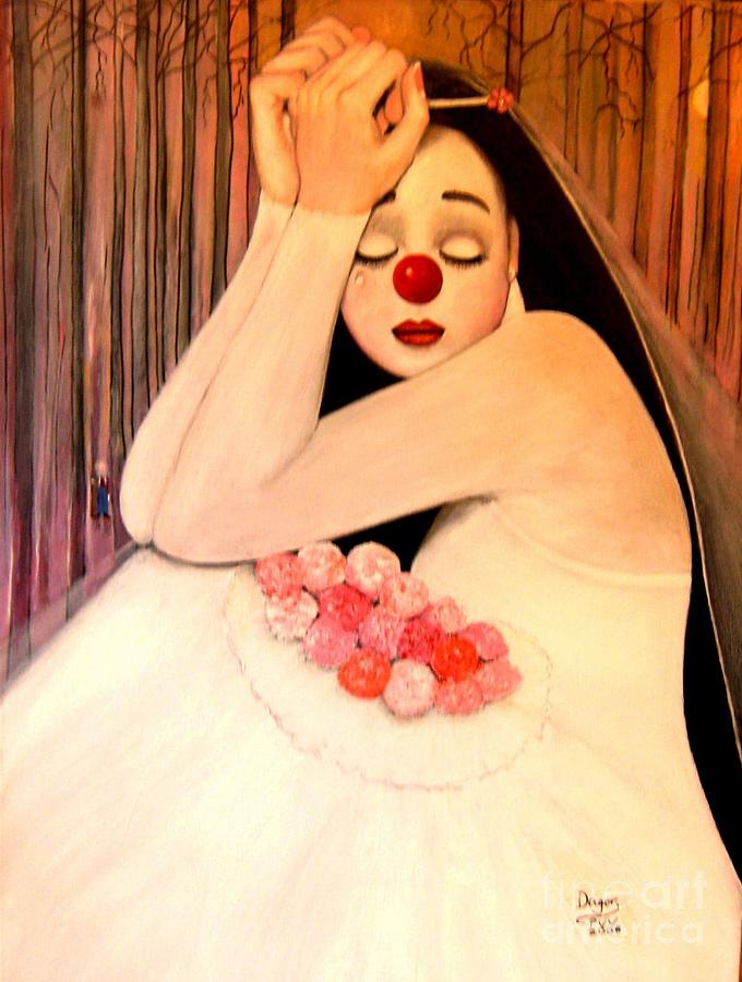 Tree Painting - Why is the Bride Crying by Patricia Velasquez de Mera