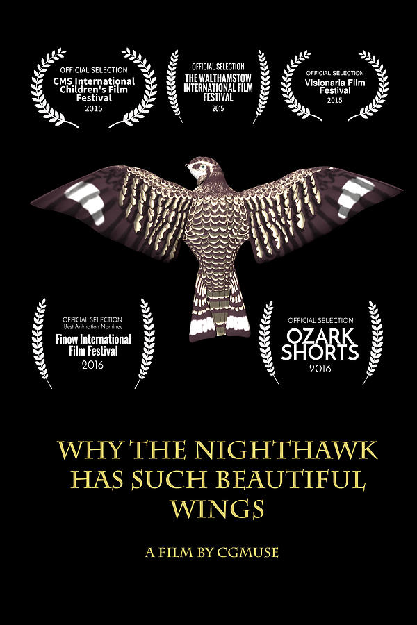 Why The Night Hawk Has Such Beautiful Wings Poster Digital Art by ...