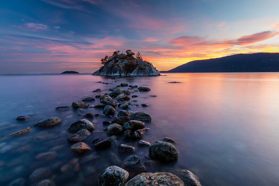 Whyte Island Sunset Photograph by Pierre Leclerc Photography