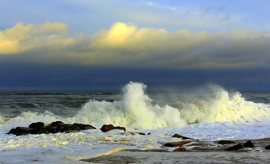 Waves Photograph - Wicked Waves by Suzanne DeGeorge