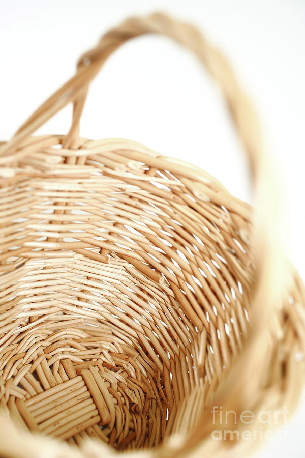 Wicker basket Photograph by Gaspar Avila