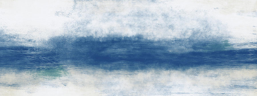 Beach Mixed Media - Wide Open Ocean- Art by Linda Woods by Linda Woods Beach Mixed Media - Wide Open Ocean- Art by Linda Woods by Linda Woods