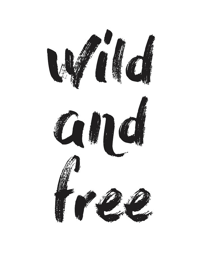 Wild and Free Mixed Media by Studio Grafiikka