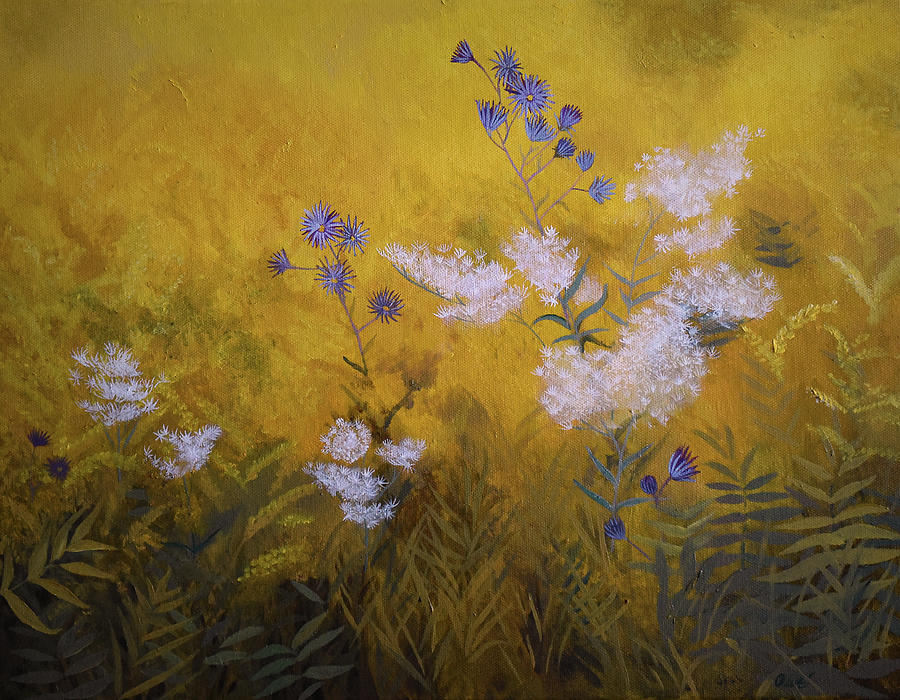 Wild are the Flowers Painting by Charles Owens