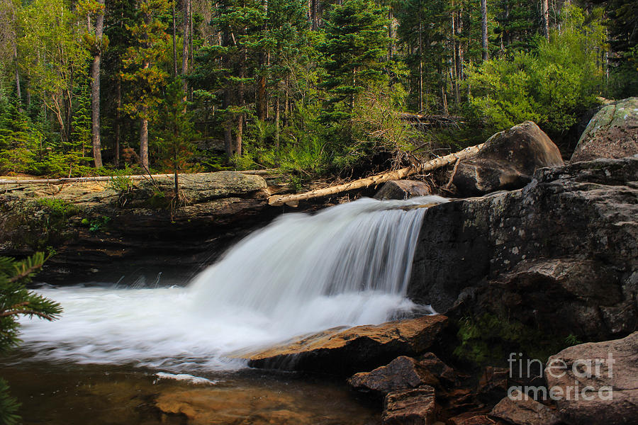 Wild Basin Cascade Photograph by Kathleen Garman - Fine Art America