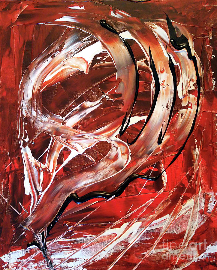 Bold Painting - Wild Be bright Be bold series by Michael Rados Bold Painting - Wild Be bright Be bold series by Michael Rados
