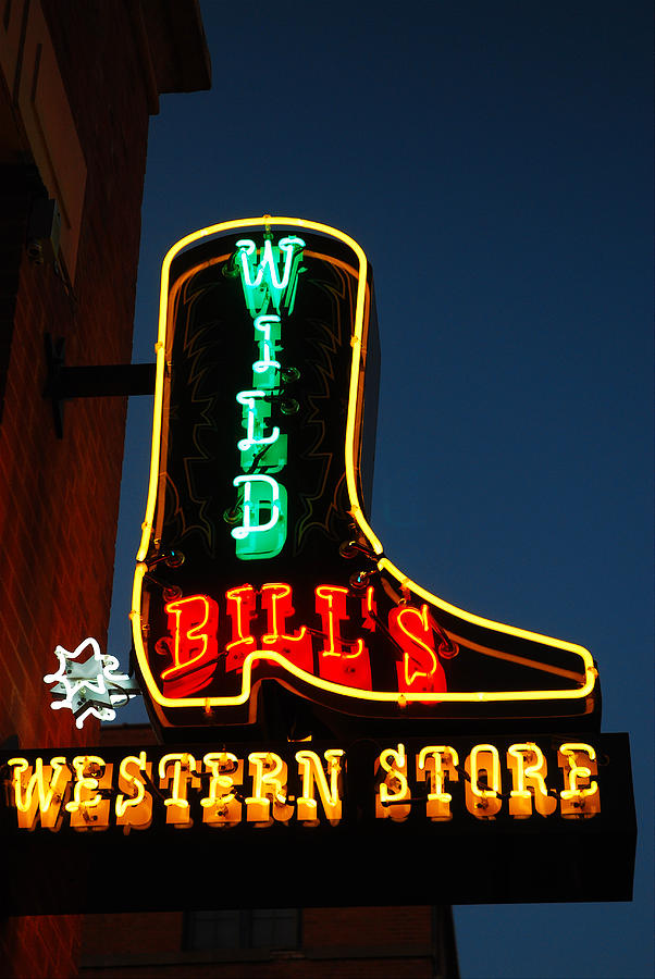 Wild Bills Western Store Photograph by James Kirkikis