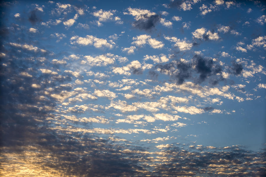 Wild Blue Sunset Photograph by Anthony Baatz