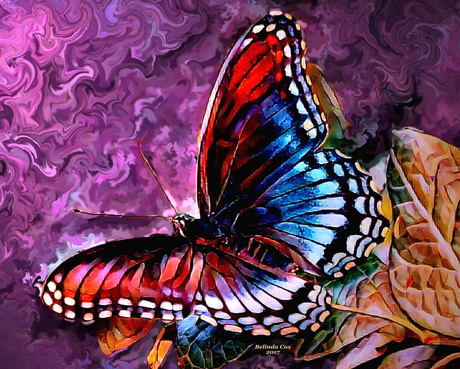 Wild Butterfly Digital Art by Artful Oasis