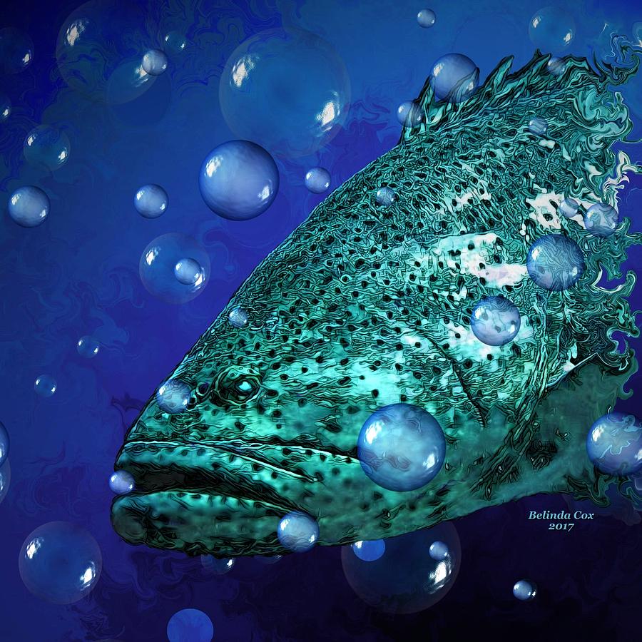 Wild Fish Digital Art by Artful Oasis