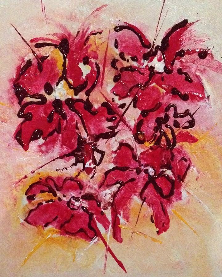 Flower Painting - Wild Flowers by Leo Gordon