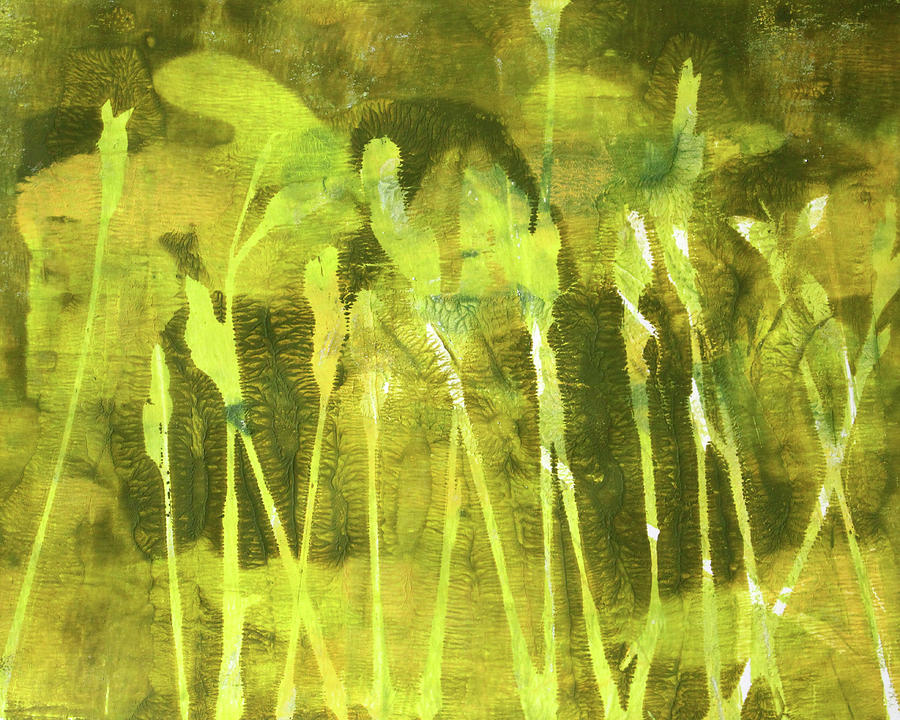 Wild Grass 6 Painting by Nancy Merkle