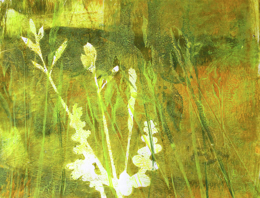 Wild Grass 7 Painting by Nancy Merkle
