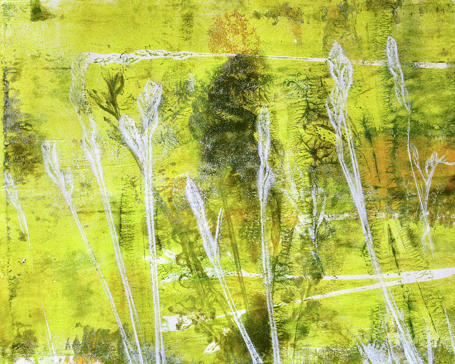 Wild Grass 8 Painting by Nancy Merkle