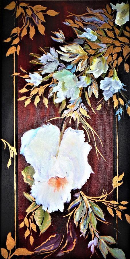 Wild Orchid Painting by Jacqueline Whitcomb