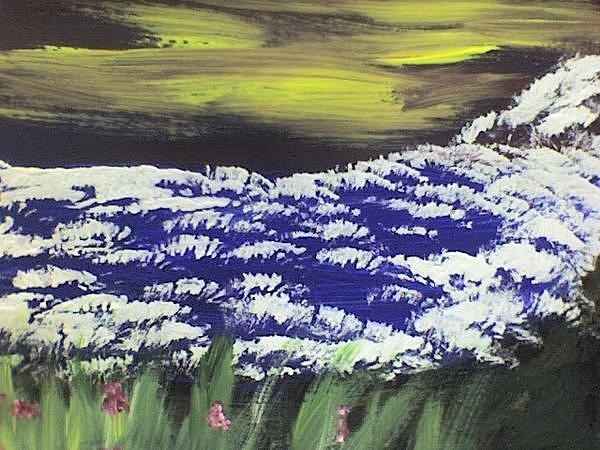 Sunsets Painting - Wild Skies by Johnna Crider Sunsets Painting - Wild Skies by Johnna Crider