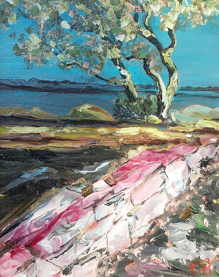 Wild Tree Painting by Ray Khalife
