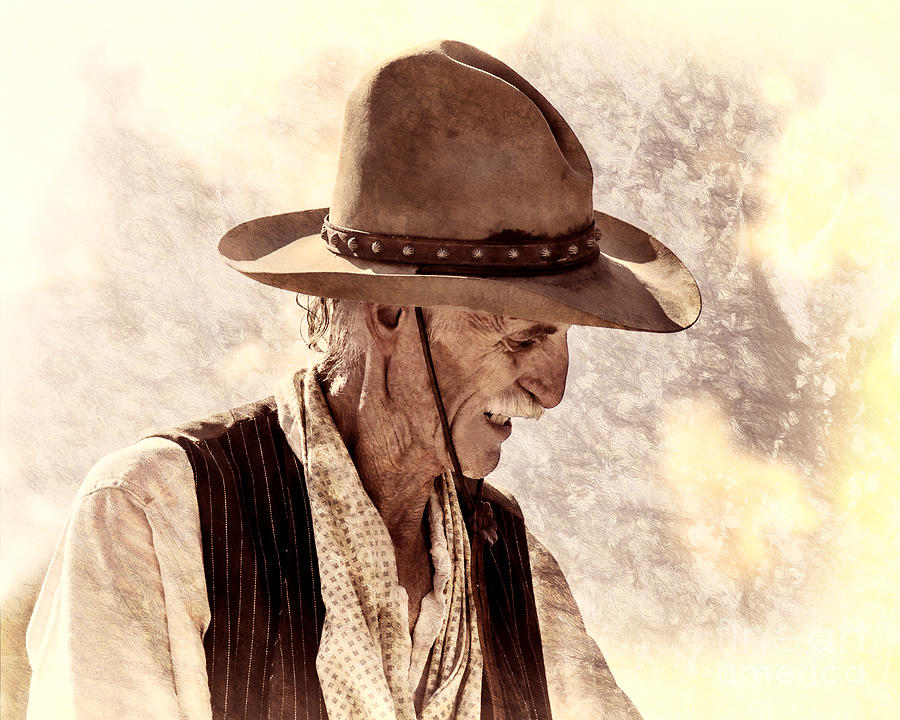 Wild West Cowboy Digital Art by Georgianne Giese