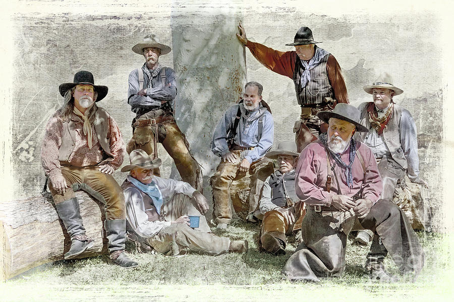Wild West Cowboys  Photograph by Jerry Cowart