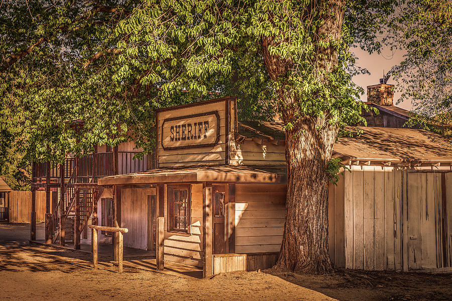 Wild West Sheriff Office Photograph by Gene Parks