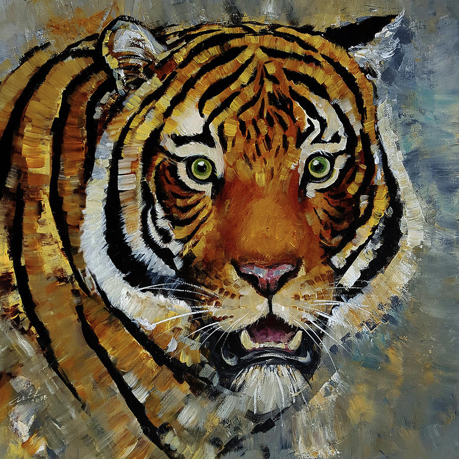 Wild Will Painting by Arti Chauhan