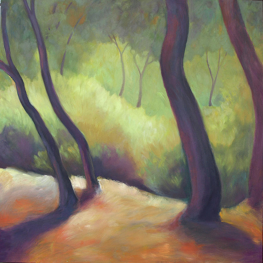 Wildcat Woods Painting by Linda Ruiz-Lozito