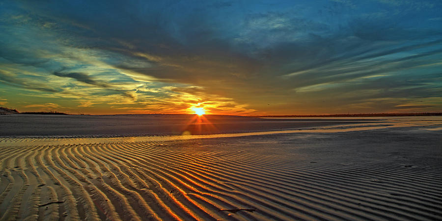 Sunset Photograph - Wilderness Beach Heartbreak by Betsy Knapp