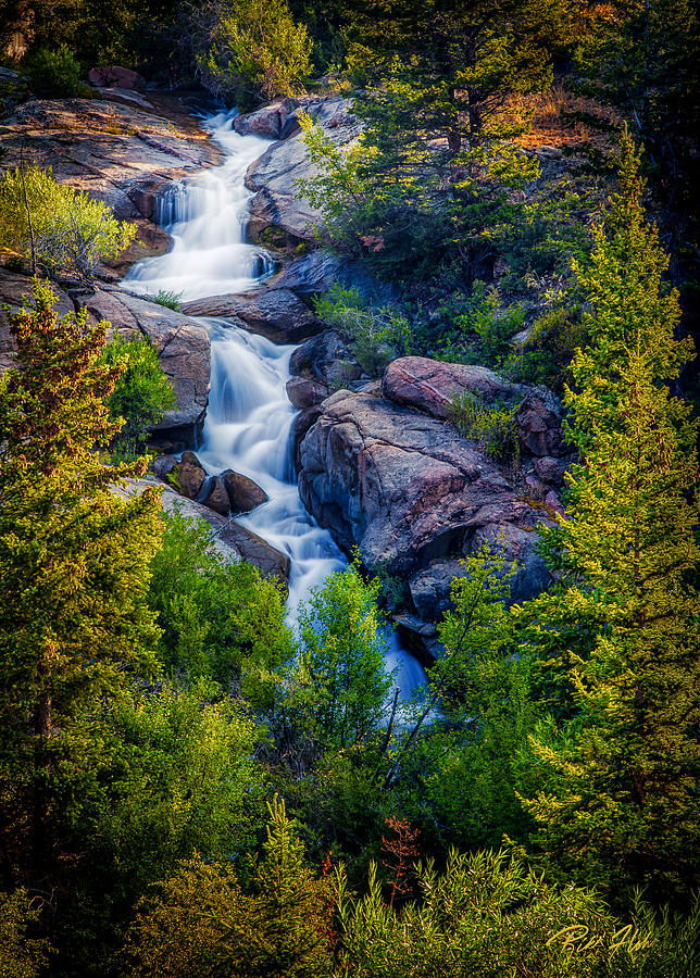 Wilderness Stepfalls Photograph by Rikk Flohr