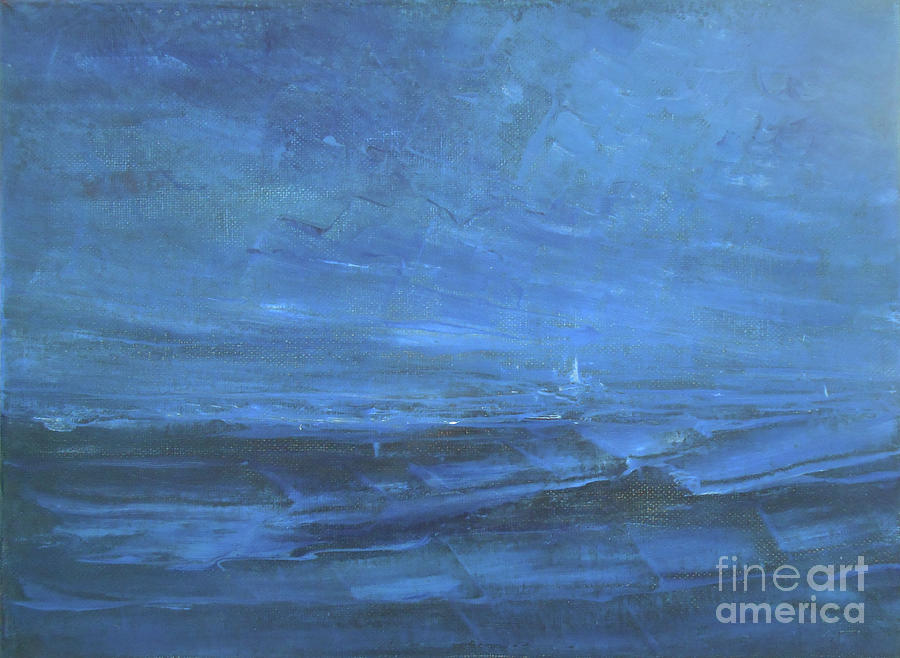 Wildest Dream - Voyage Painting by Jane See