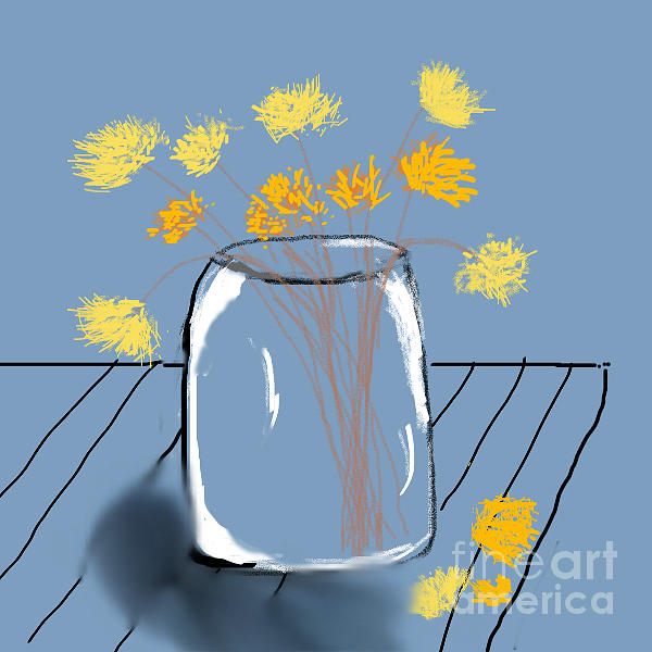 Wildflowers in a vase by Joyce A Rogers Wildflowers in a vase by Joyce A Rogers